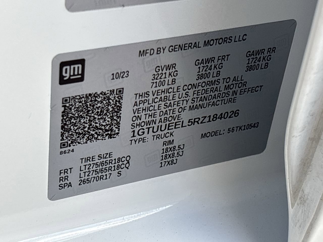 Used 2024 GMC Sierra 1500 AT4 w/ Technology Package image 35