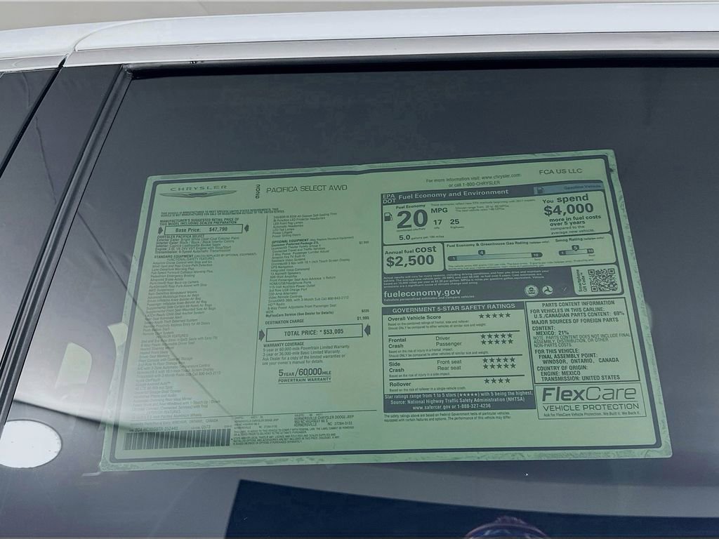 New 2026 Chrysler Pacifica Select image 21
