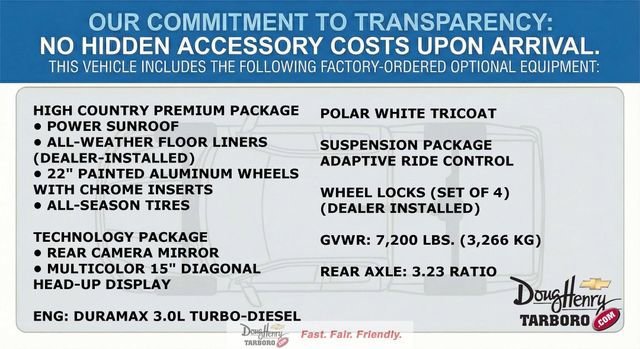 New 2026 Chevrolet Silverado 1500 High Country w/ High Country Premium Package image 4