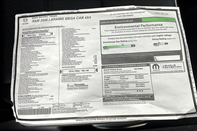 New 2025 RAM 2500 Laramie image 16