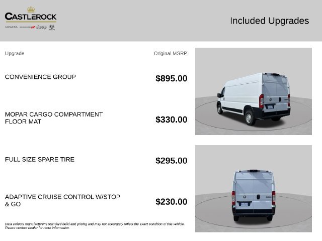 New 2026 RAM ProMaster 2500 w/ Convenience Group FWD image 4