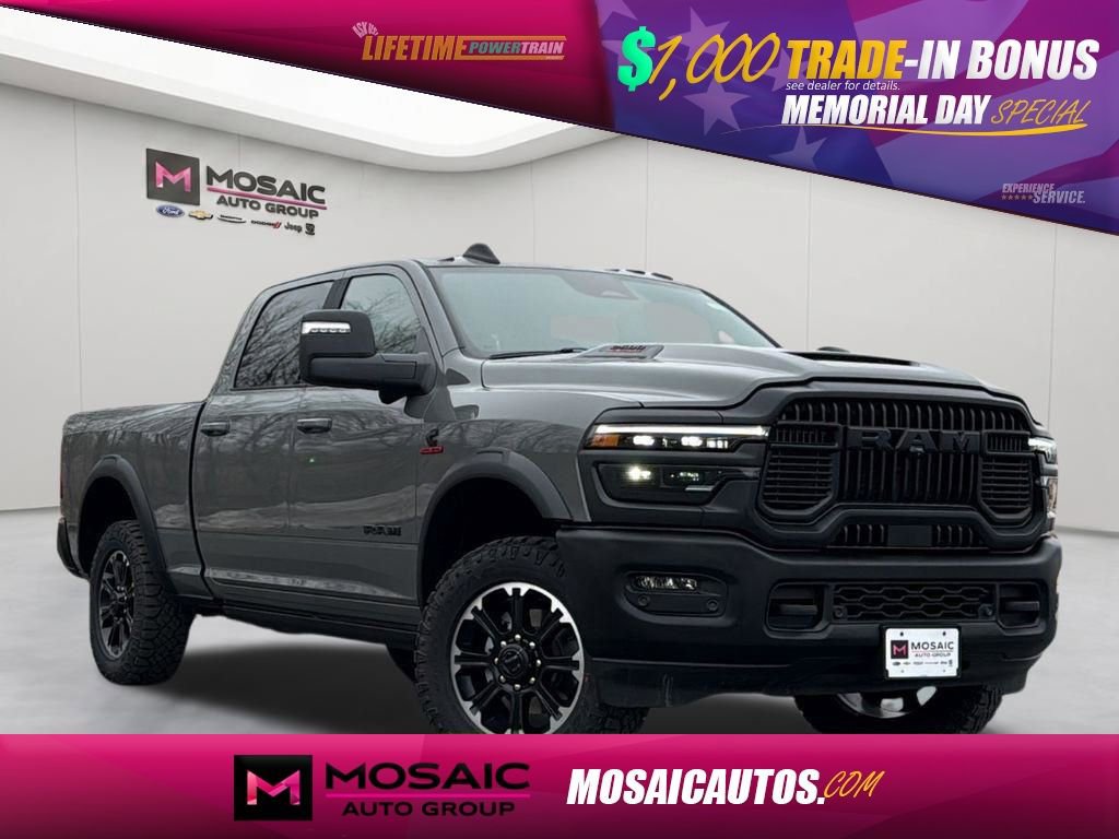New 2026 RAM 2500 Rebel w/ Rebel Level 2 Equipment Group AWD/4WD image 1