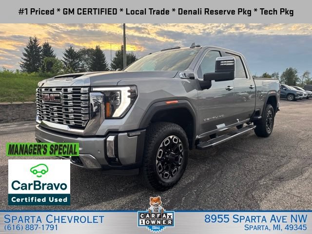 Certified 2025 GMC Sierra 3500 Denali w/ Denali Reserve Package AWD/4WD image 7