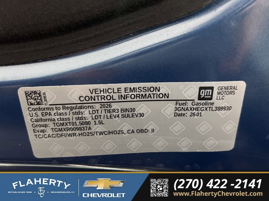 New 2026 Chevrolet Equinox LT image 16