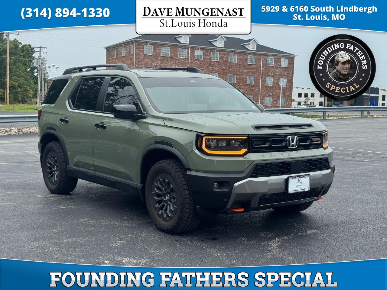 Certified 2026 Honda Passport TrailSport
