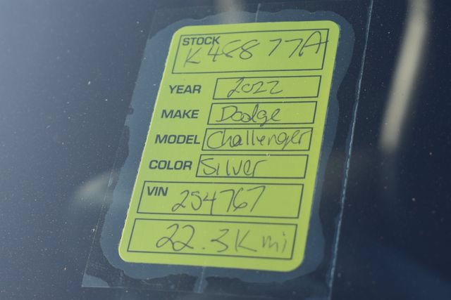 Used 2022 Dodge Challenger R/T w/ Plus Package RWD image 14
