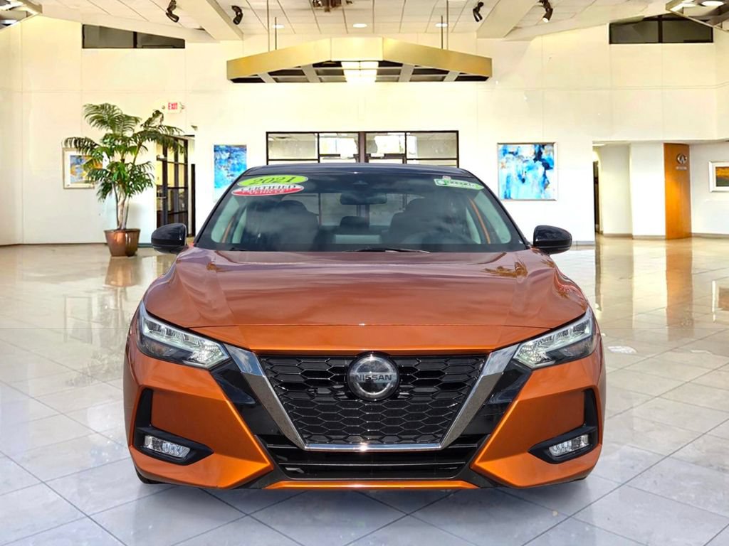 Certified 2021 Nissan Sentra SR FWD image 2