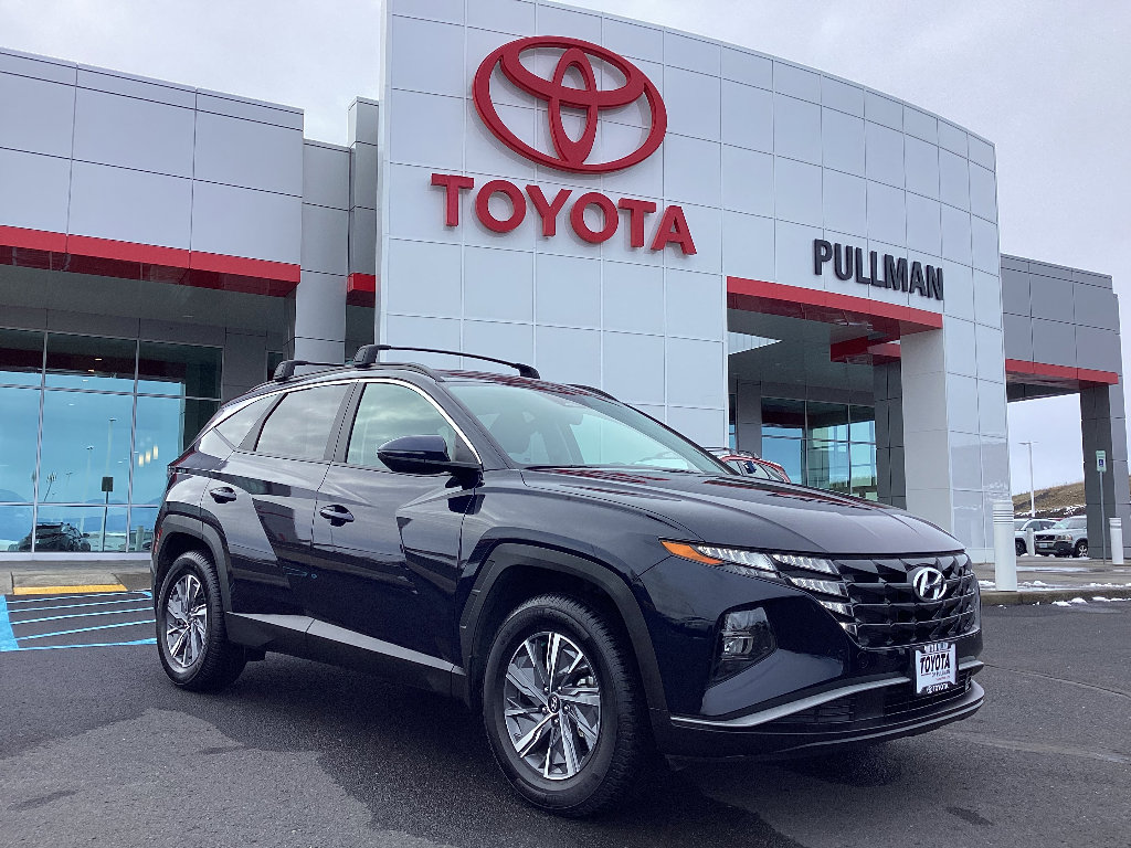 Used 2023 Hyundai Tucson Blue image 1