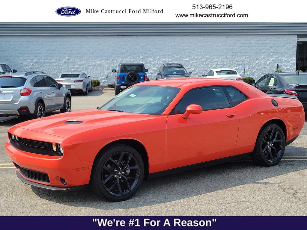 Used 2023 Dodge Challenger SXT w/ Blacktop Package RWD video 1