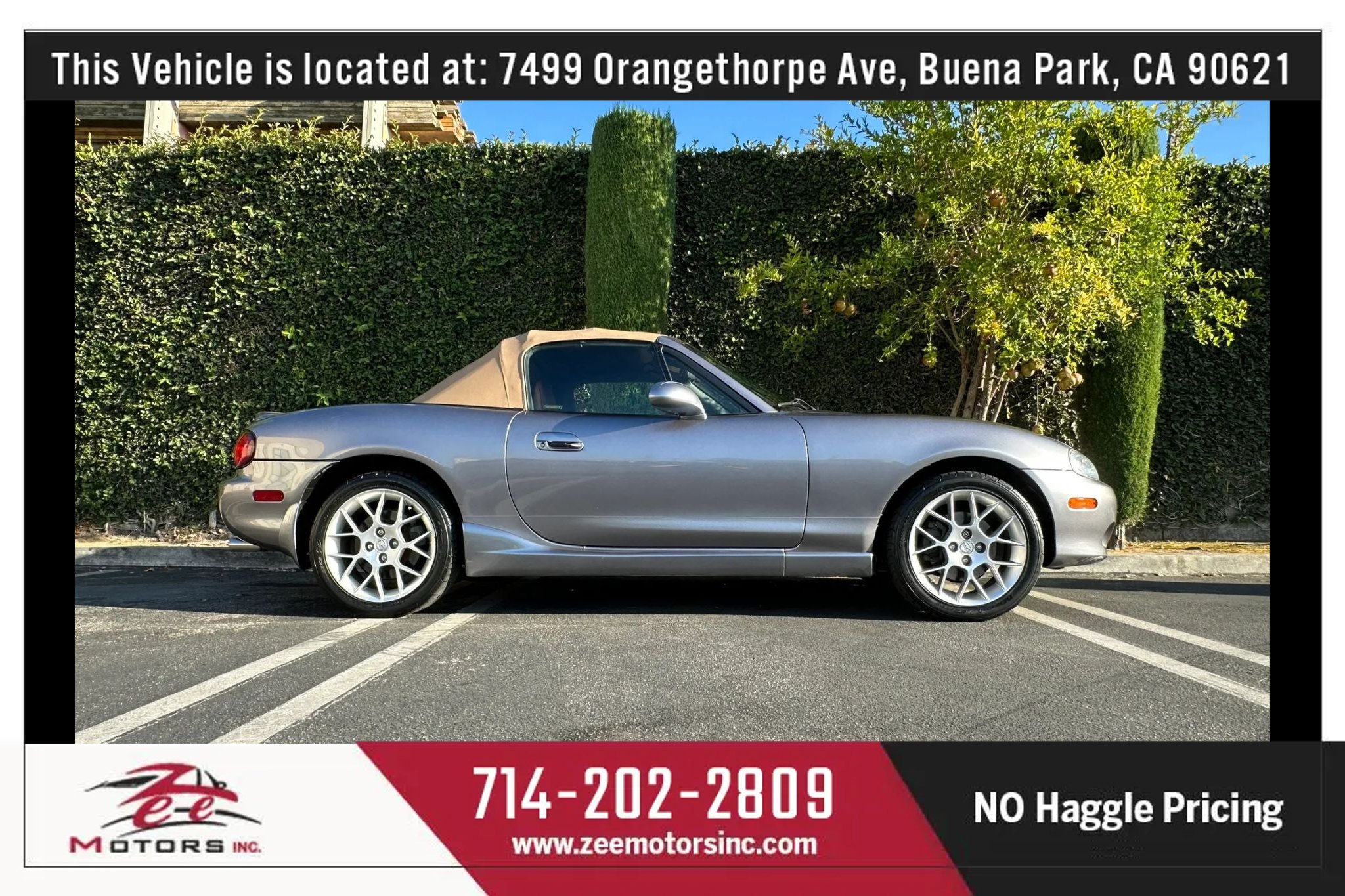 Used 2002 MAZDA MX-5 Miata SE RWD image 6