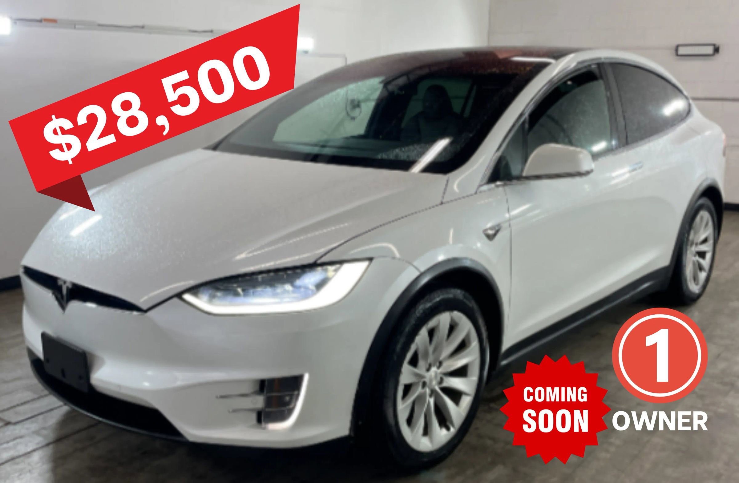 Used 2020 Tesla Model X Long Range AWD/4WD image 1