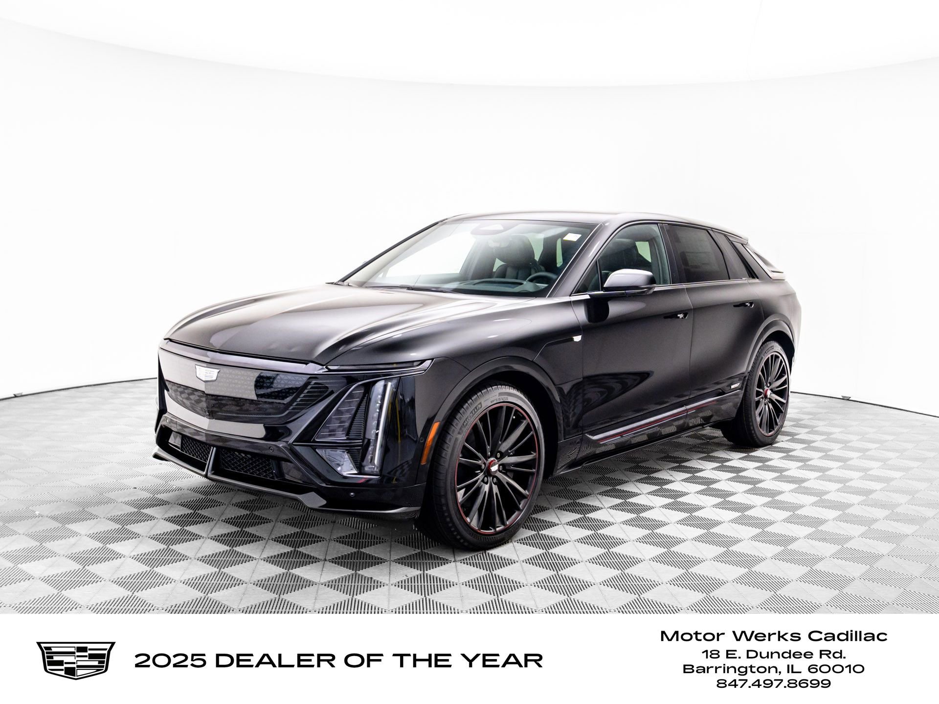 New 2026 Cadillac Lyriq V w/ LPO, Red Accent Package