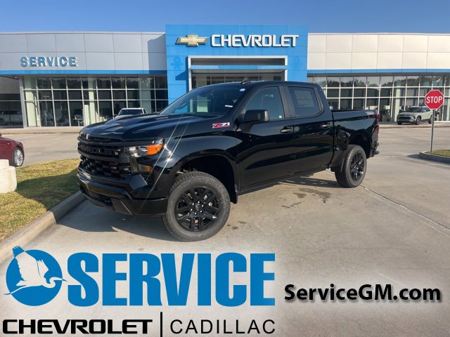 New 2026 Chevrolet Silverado 1500 Custom Trail Boss w/ Turbomax Blackout Package