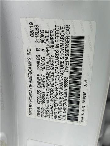 Used 2019 Honda Accord EX image 22