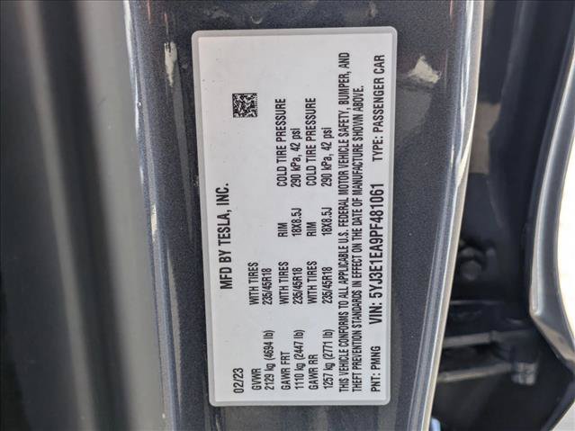 Used 2023 Tesla Model 3 Standard Range RWD image 26