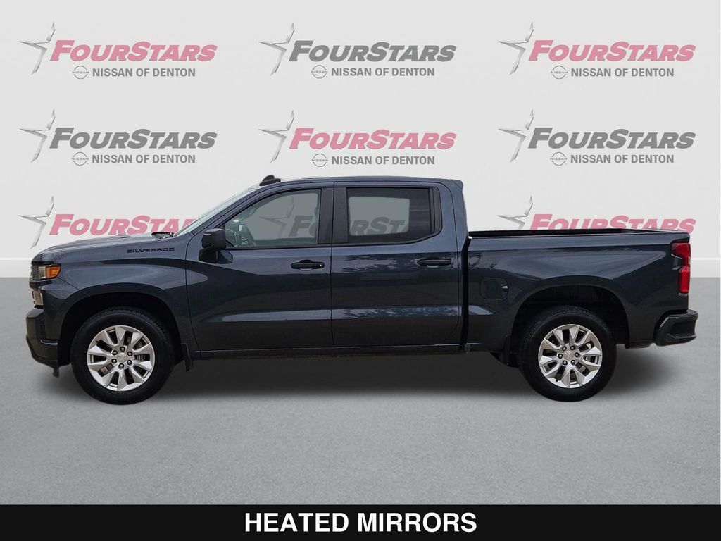 Used 2021 Chevrolet Silverado 1500 Custom w/ LPO, Dark Essentials Package RWD image 8