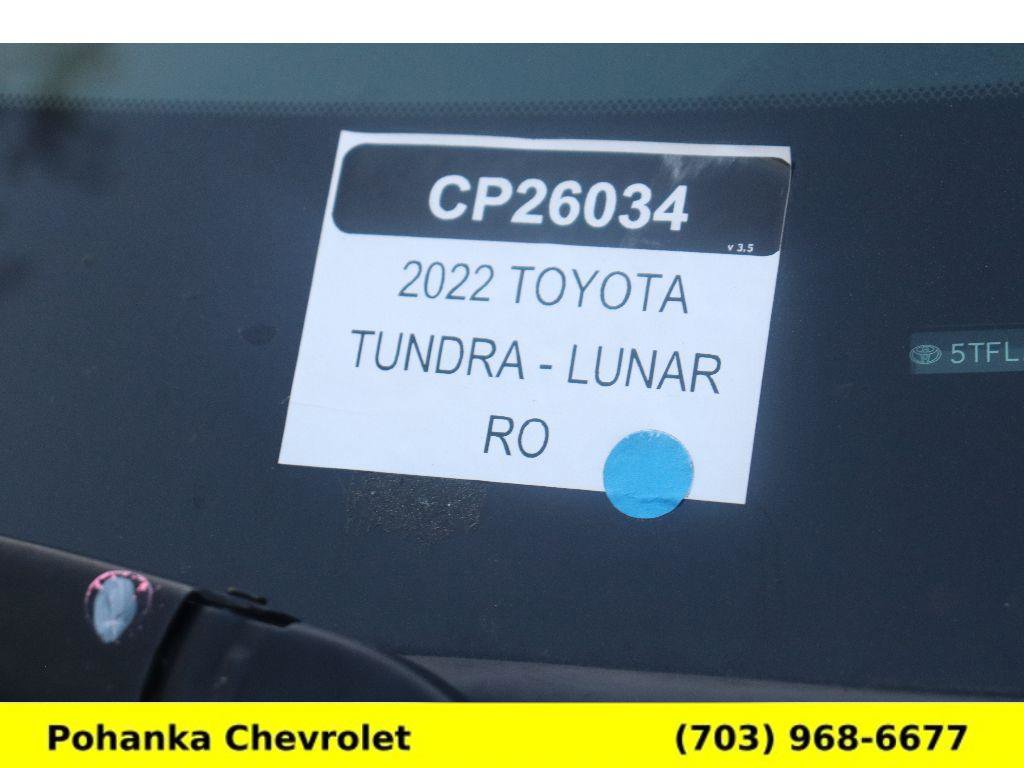 Used 2022 Toyota Tundra SR5 w/ TRD Off-Road Package AWD/4WD image 36