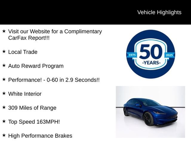 Used 2025 Tesla Model 3 Performance image 5
