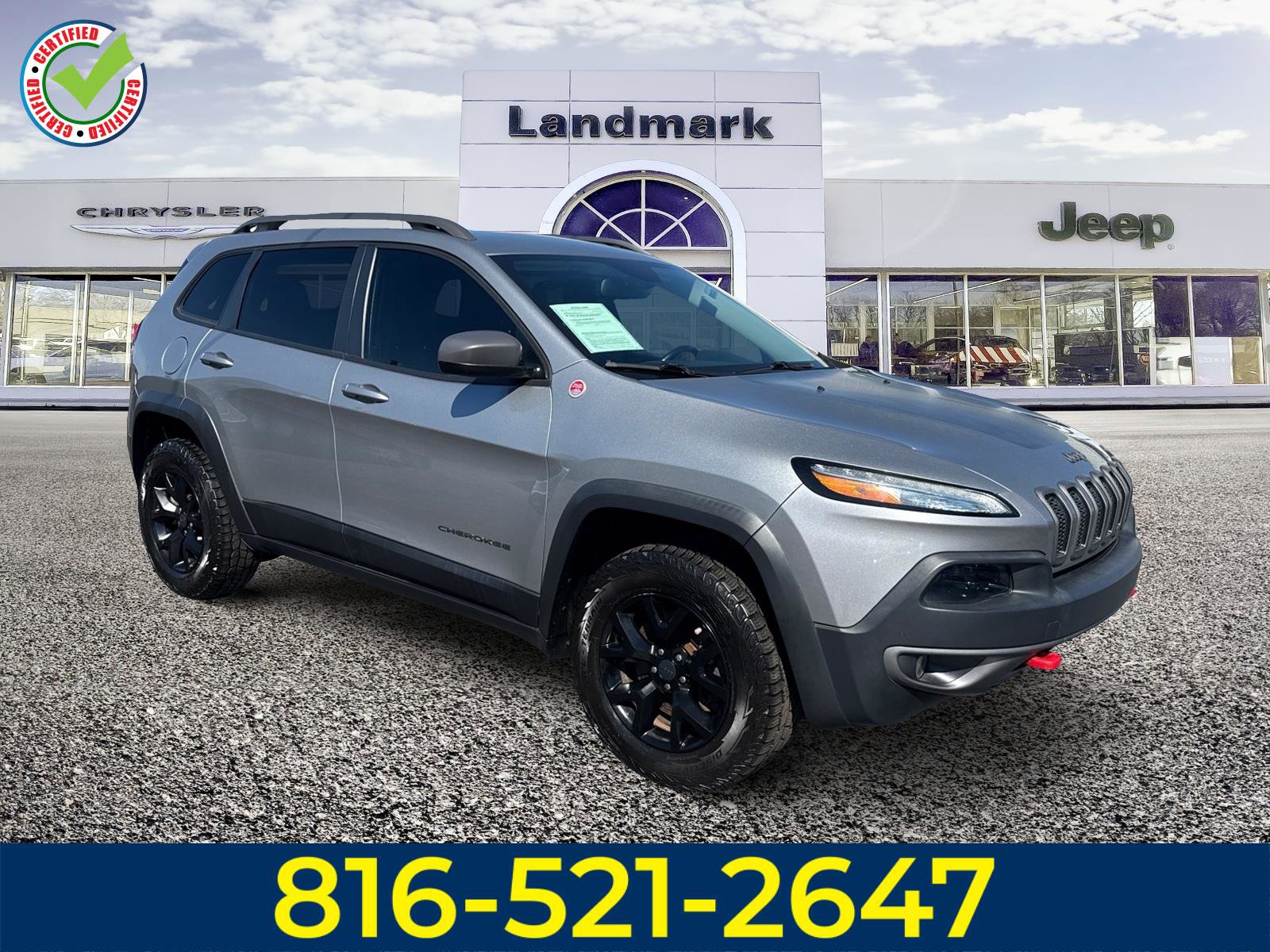 Used 2016 Jeep Cherokee Trailhawk w/ Cold Weather Group