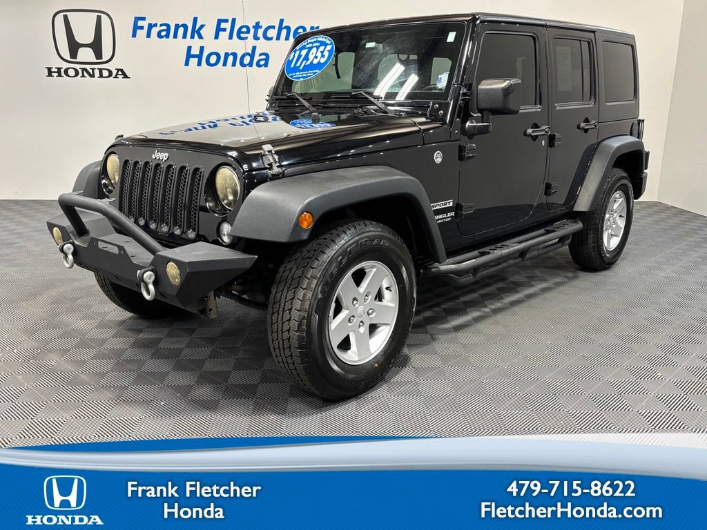Used 2016 Jeep Wrangler Unlimited Sport w/ Quick Order Package 24S