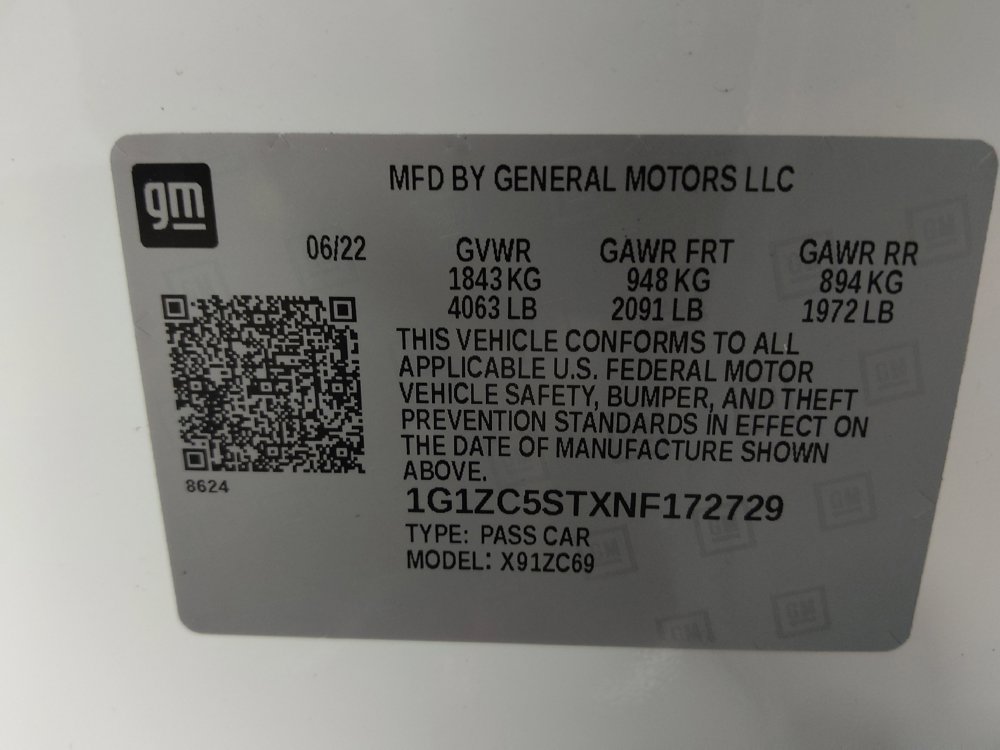 Used 2022 Chevrolet Malibu LS w/ Driver Confidence Package II FWD image 33