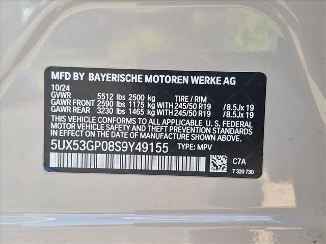 Certified 2025 BMW X3 xDrive30i w/ Premium Package AWD/4WD image 25