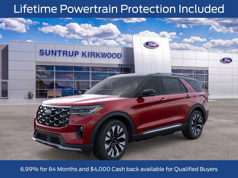 New 2026 Ford Explorer Platinum w/ LUX Leather Package AWD/4WD 360° Tour