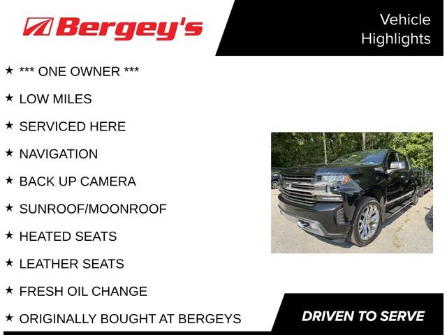 Used 2021 Chevrolet Silverado 1500 High Country w/ Technology Package AWD/4WD image 4