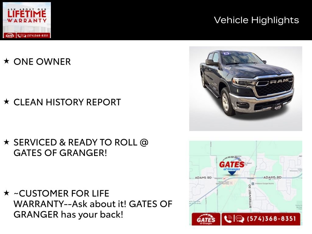 Used 2026 RAM 1500 Big Horn AWD/4WD image 7