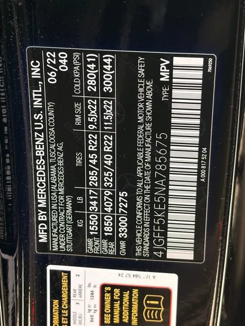 Used 2022 Mercedes-Benz GLS 450 4MATIC image 36