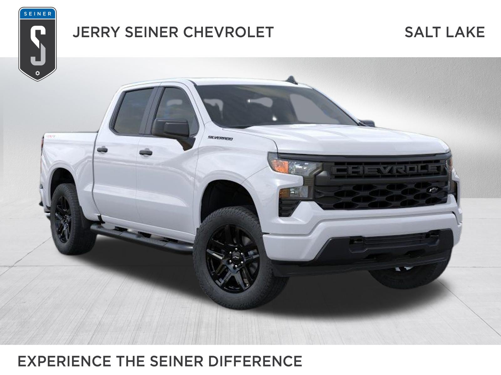 New 2026 Chevrolet Silverado 1500 Custom w/ Turbomax Blackout Package