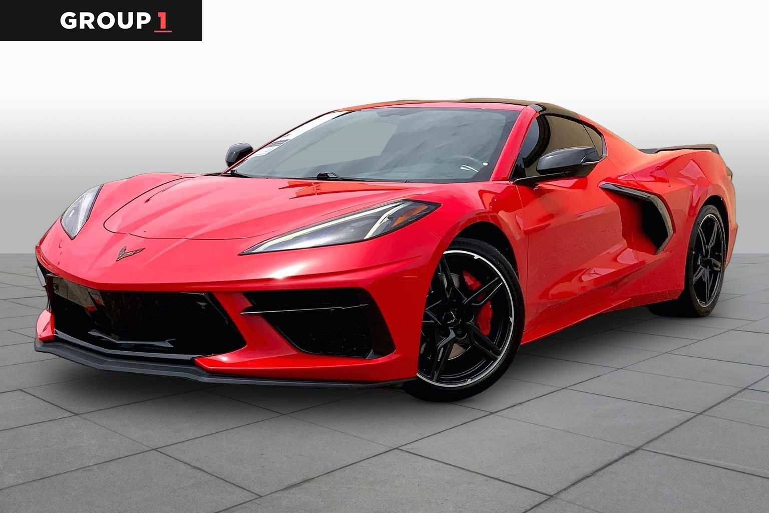 Used 2021 Chevrolet Corvette Stingray Preferred Cpe w/ Z51 Performance Package RWD image 1