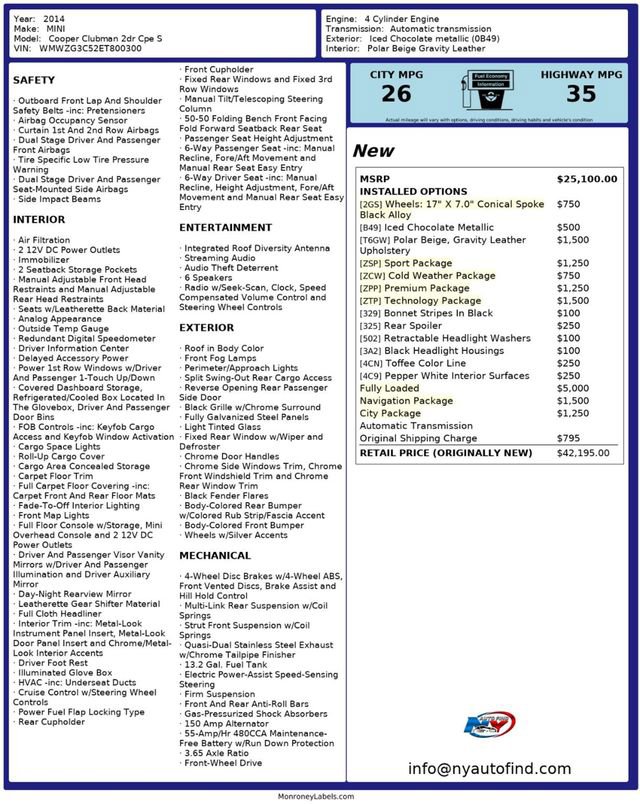 Used 2014 MINI Cooper Clubman S image 24