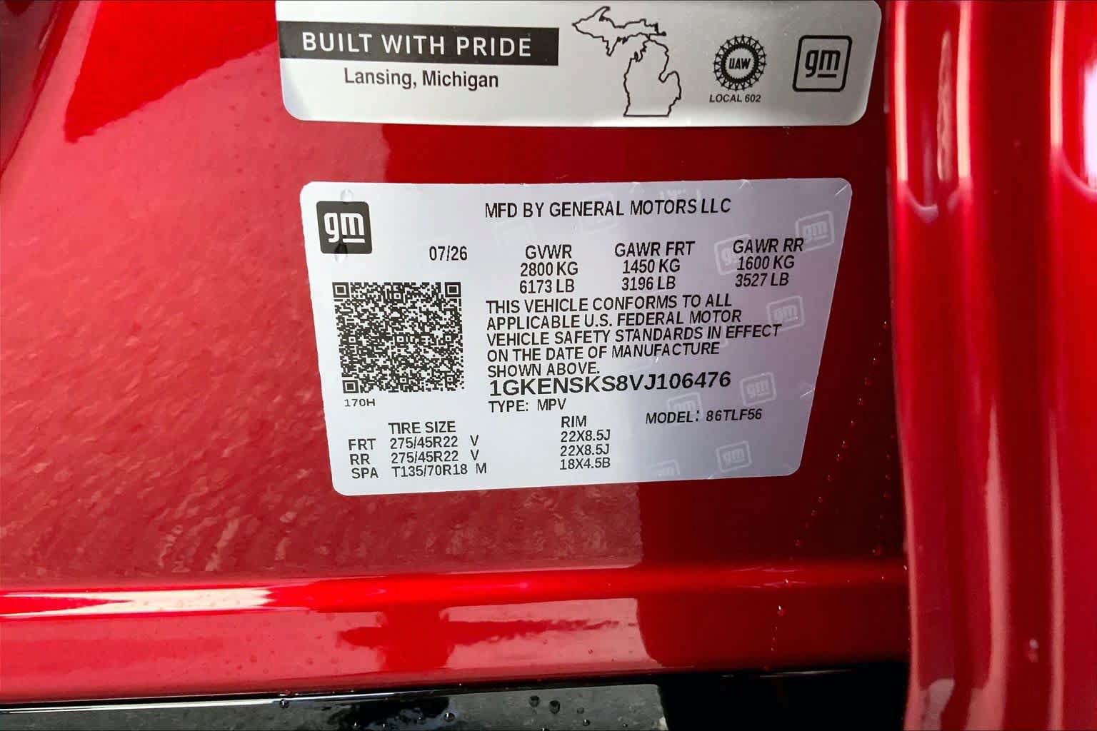 New 2027 GMC Acadia Denali Ultimate w/ LPO, Floor Liner Package FWD image 15