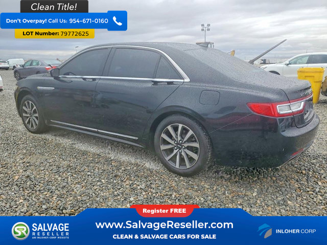Used 2018 Lincoln Continental AWD w/ Equipment Group 500A image 3