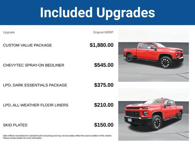 Used 2020 Chevrolet Silverado 2500 Custom w/ Custom Value Package image 5