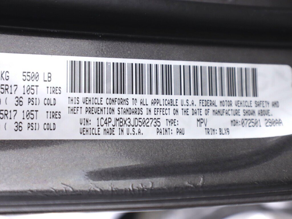 Used 2018 Jeep Cherokee Trailhawk w/ Quick Order Package 27L AWD/4WD image 54