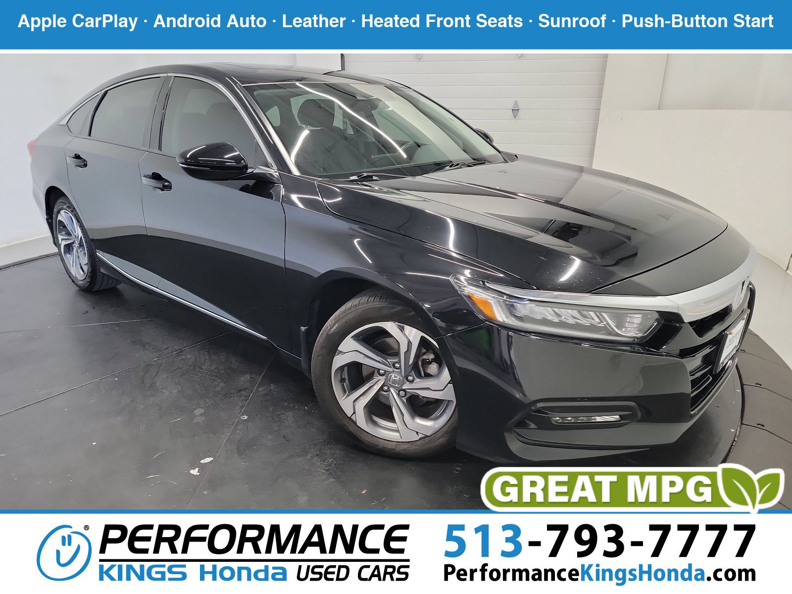 Used 2020 Honda Accord EX-L image 1