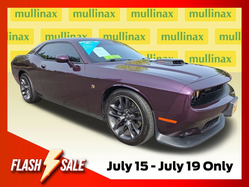 Used 2021 Dodge Challenger R/T Scat Pack w/ Shaker Package RWD image 1
