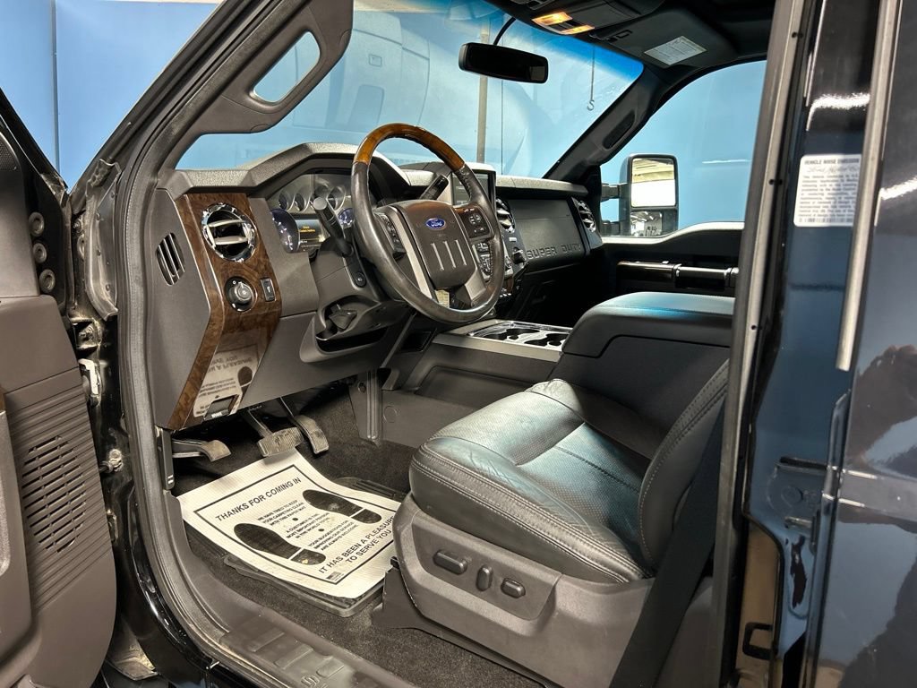 Used 2016 Ford F350 Platinum w/ Snow Plow Prep Package AWD/4WD image 14
