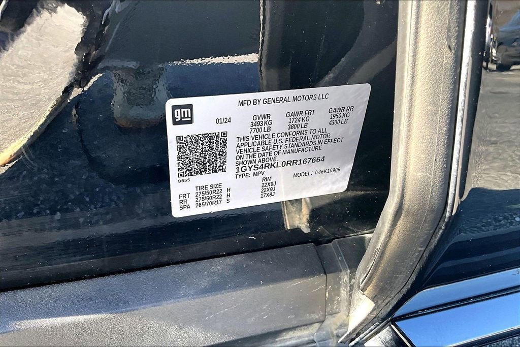 Certified 2024 Cadillac Escalade ESV Sport Platinum w/ LPO, Floor Liner Package image 19