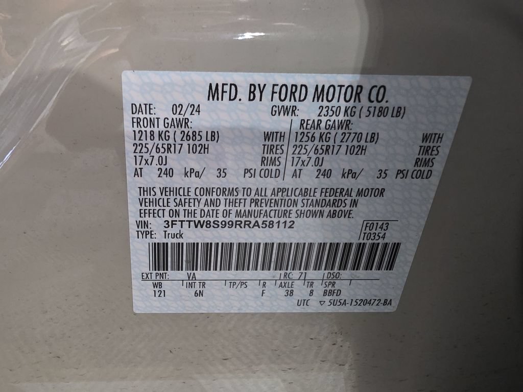 Used 2024 Ford Maverick Lariat w/ FX4 Off-Road Package AWD/4WD image 26