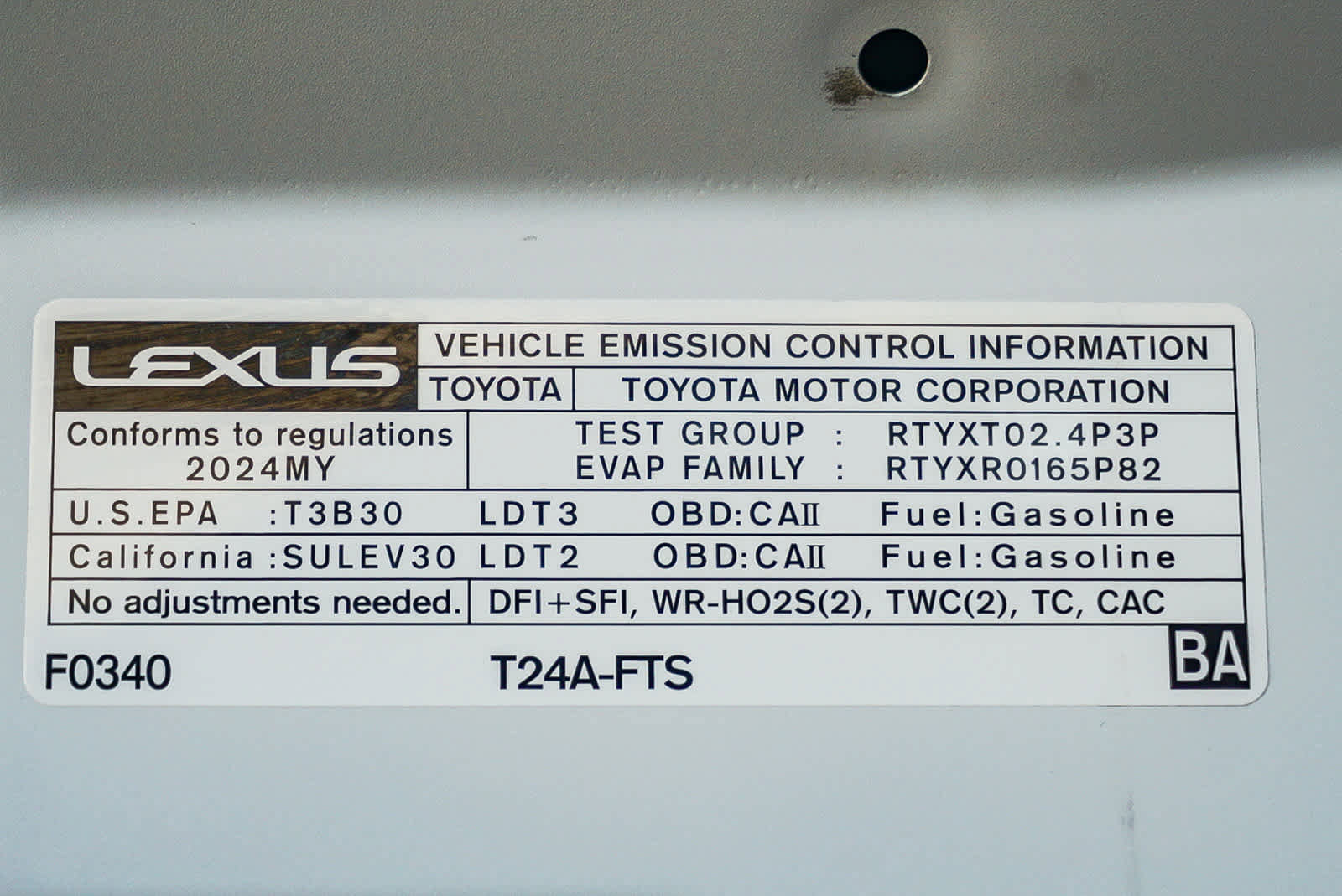 Certified 2024 Lexus TX 350 TX 350 w/ Cold Weather Package image 30