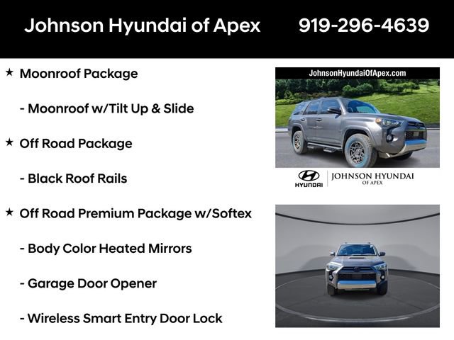 Used 2020 Toyota 4Runner TRD Off-Road Premium w/ Moonroof Package image 6