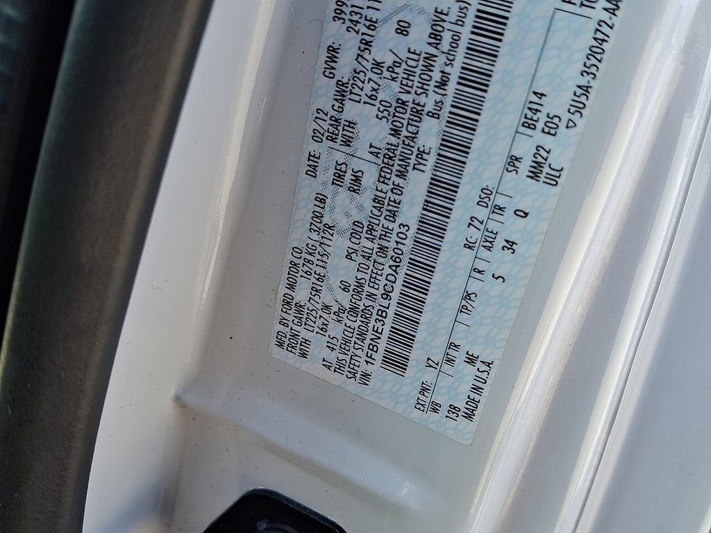 Used 2012 Ford E-350 and Econoline 350 XLT RWD image 26