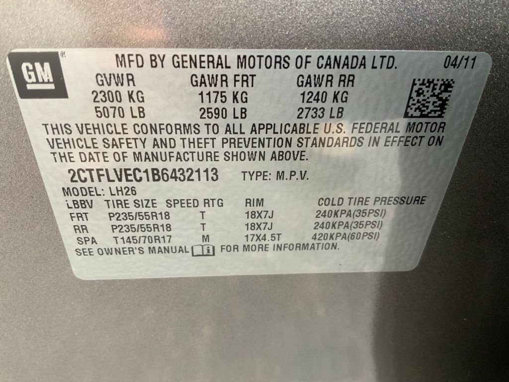 Used 2011 GMC Terrain SLT w/ Cargo Package AWD/4WD image 25