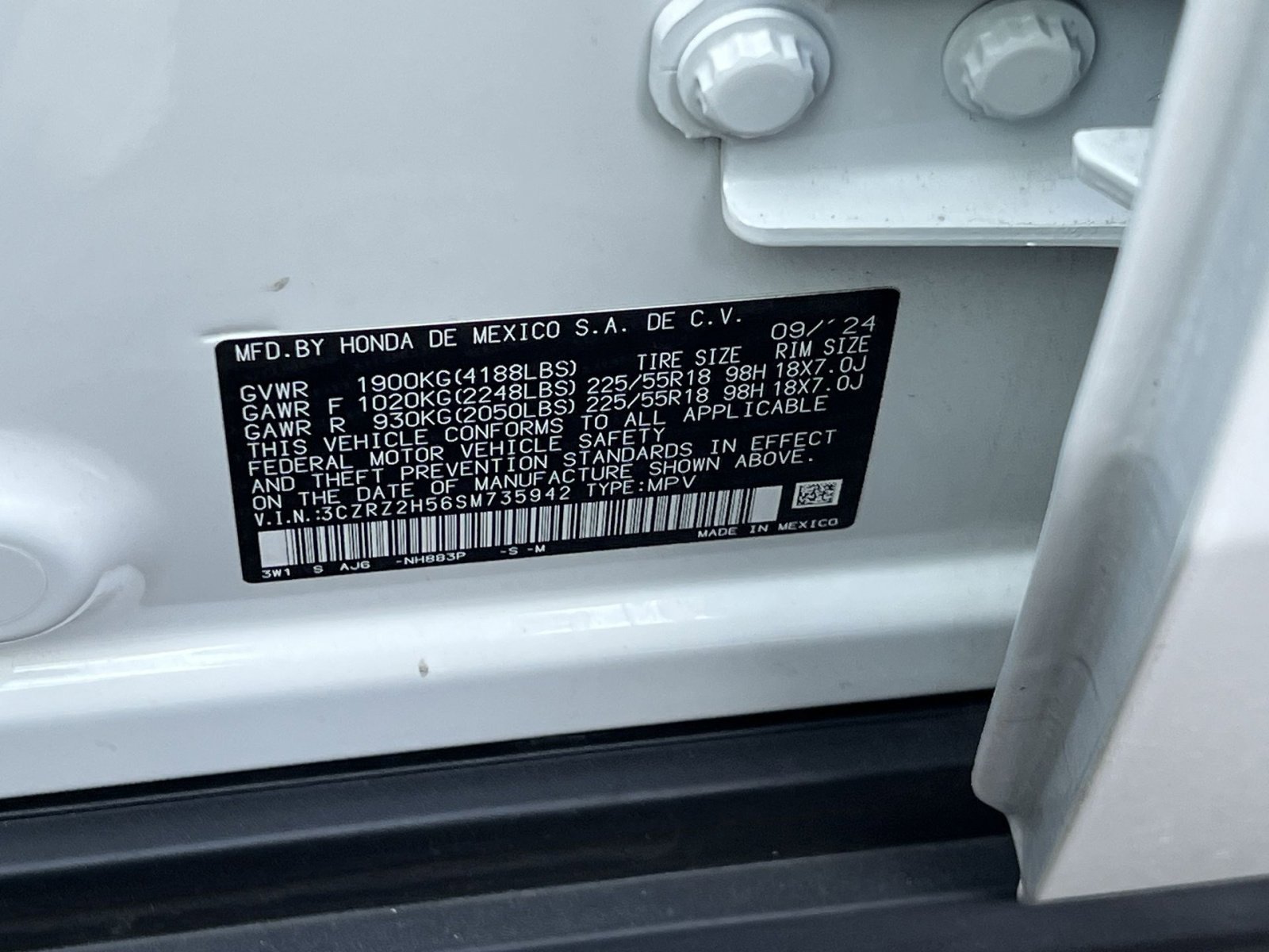 Used 2025 Honda HR-V Sport image 28