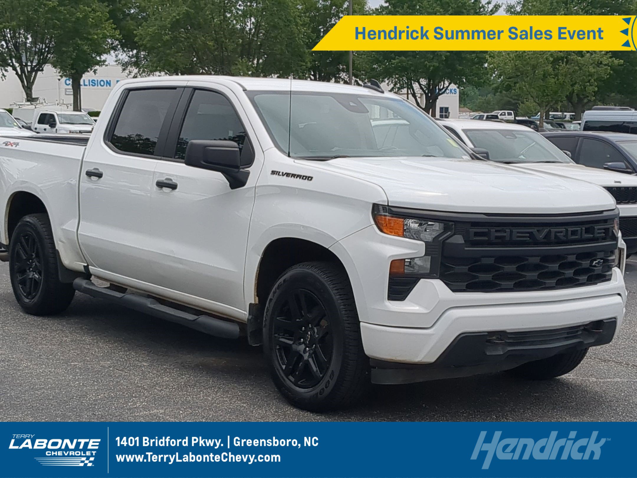 Used 2024 Chevrolet Silverado 1500 Custom w/ Rally Edition AWD/4WD image 1