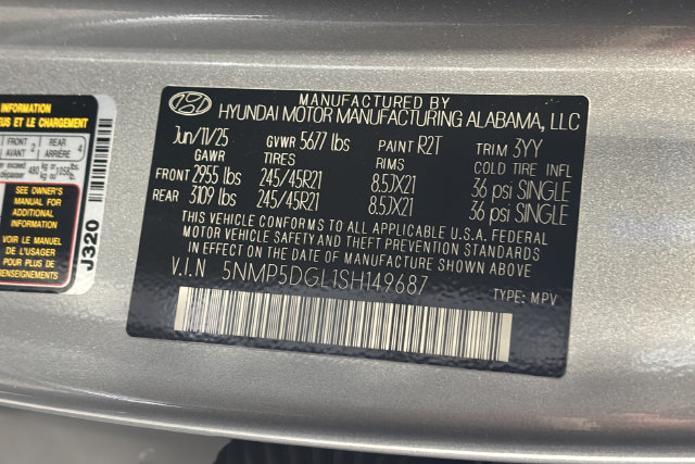Used 2025 Hyundai Santa Fe Calligraphy AWD/4WD image 28
