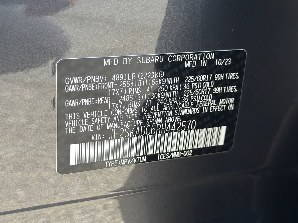Certified 2024 Subaru Forester Premium AWD/4WD image 31